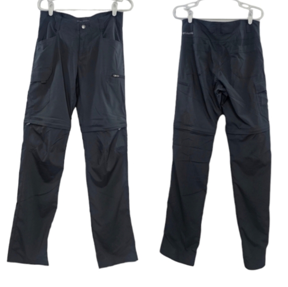 Columbia Omni-Shade Convertible Hiking Pants Men’s 30x36 Gray UPF Sun Protection - Picture 1 of 12